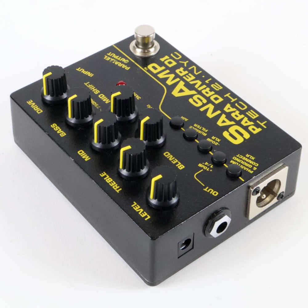【中古】 TECH21 SansAmp PARA DRIVER DI DIボックス 左サイド
