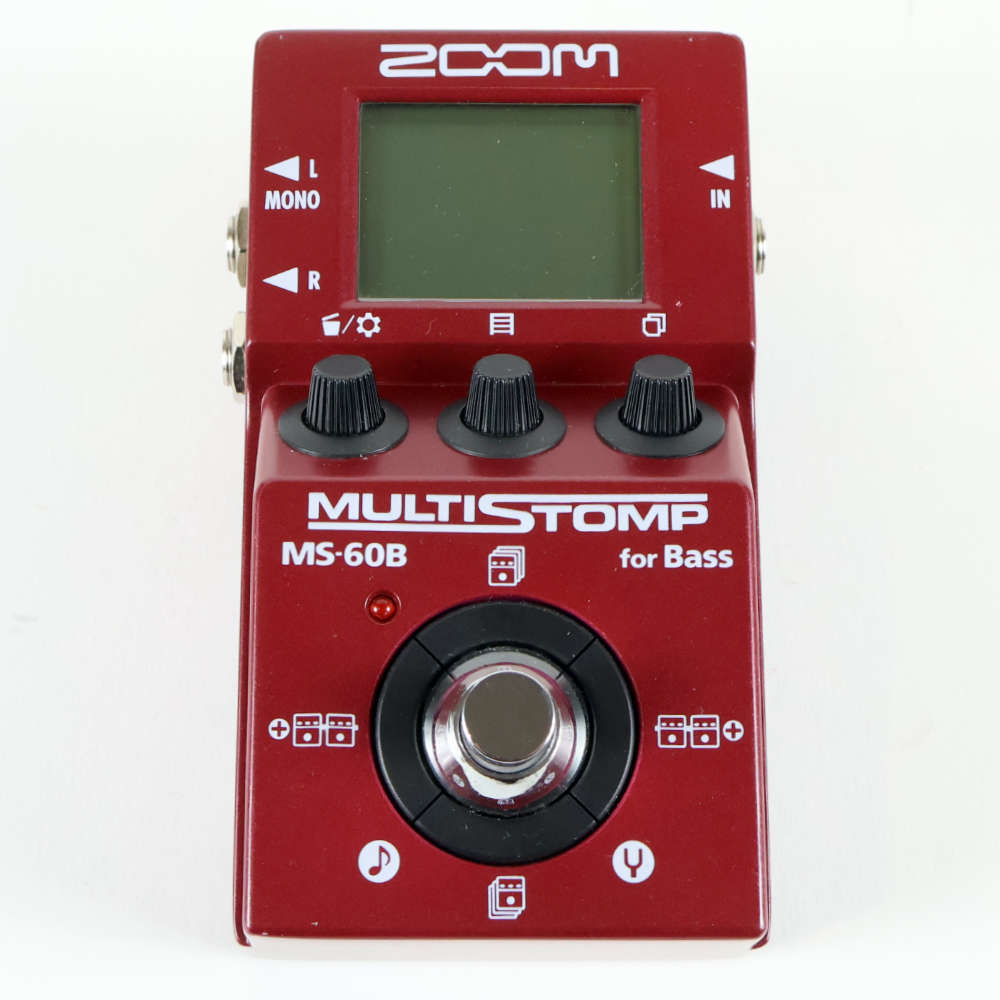 中古】 ベース用 マルチエフェクター ZOOM MultiStomp MS-60B ズーム