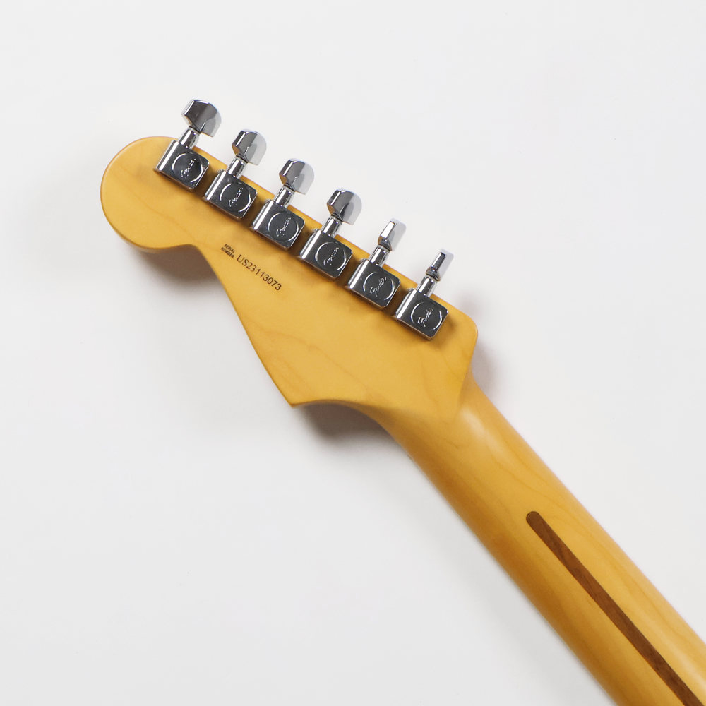 【中古】 エレキギター Fender American Professional II Stratocaster Maple Fingerboard Black Mod. 2024年製 ピックガード ヘッド裏