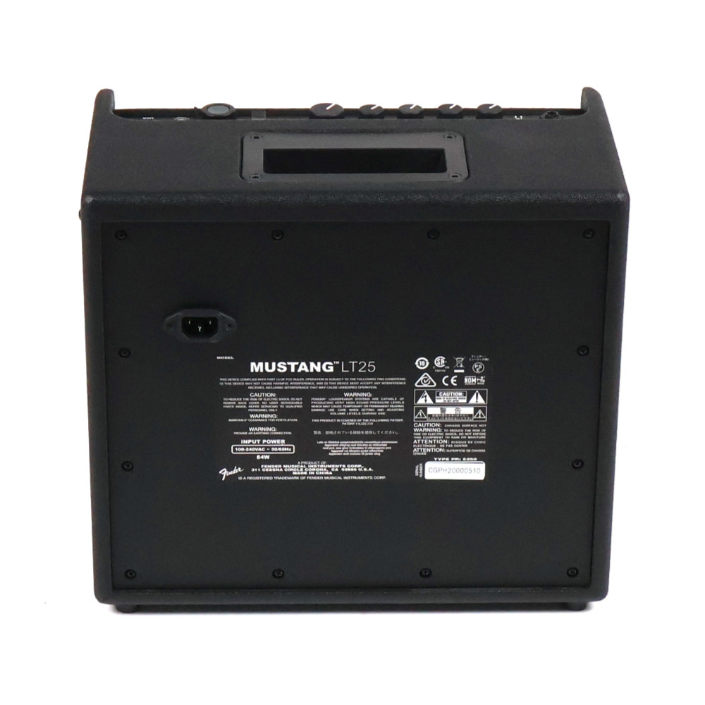 【中古】 ギターアンプ Fender Mustang LT25 フェンダー ムスタングアンプ リア画像