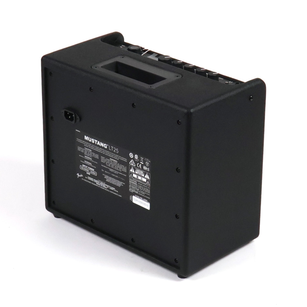 【中古】 ギターアンプ Fender Mustang LT25 フェンダー ムスタングアンプ リア斜めアングル画像