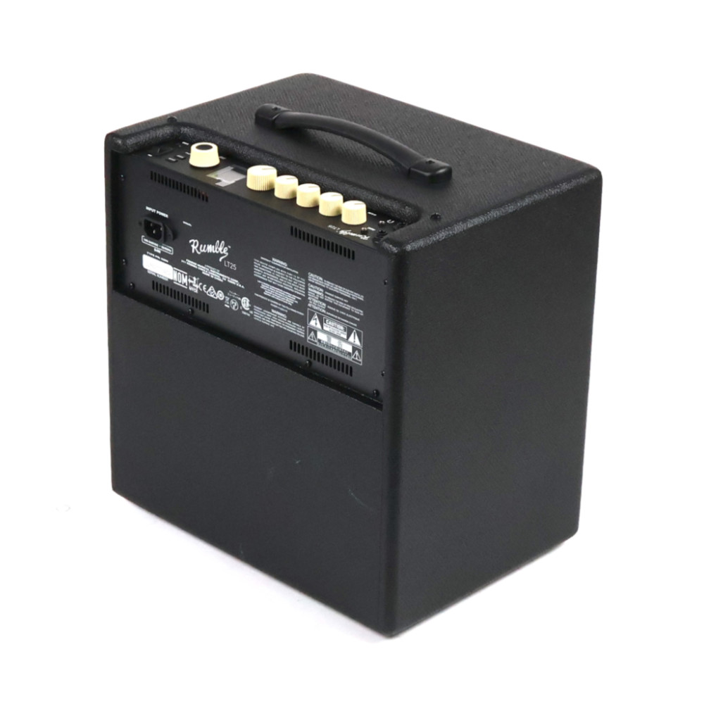 【中古】 Fender Rumble LT25 ベースアンプ リア斜めアングル画像