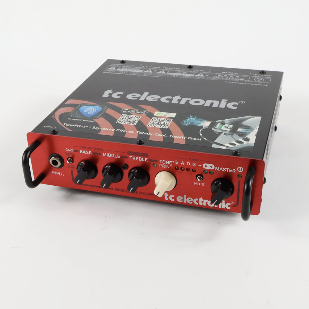 中古】 tc electronic BH250 小型ベースアンプ ヘッド([USED] パワフル