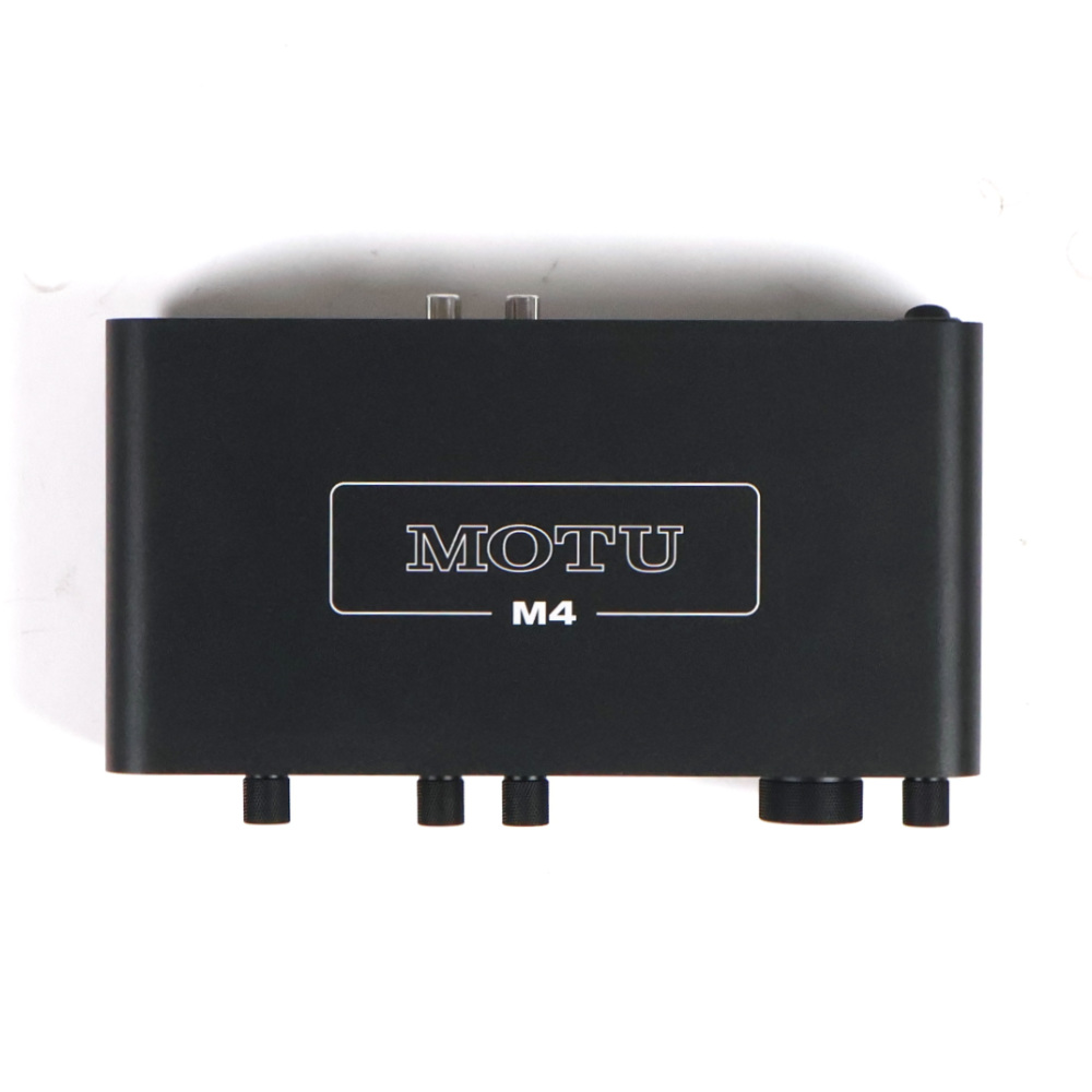 【中古】 オーディオインターフェイス MOTU M4 4in 4out USBオーディオインターフェイス トップ画像
