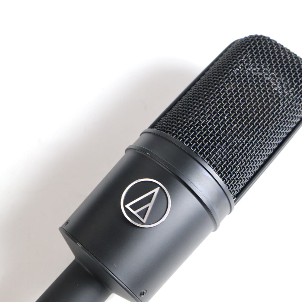 【中古】オーディオテクニカ コンデンサーマイク AUDIO-TECHNICA AT4040 オーテク マイクロフォン ロゴ画像