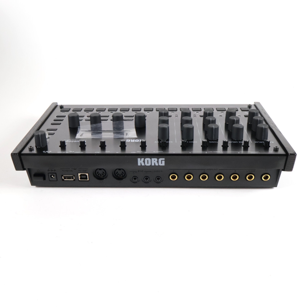 【中古】 KORG DRUMLOGUE ハイブリッドドラムマシン ドラムローグ リア画像