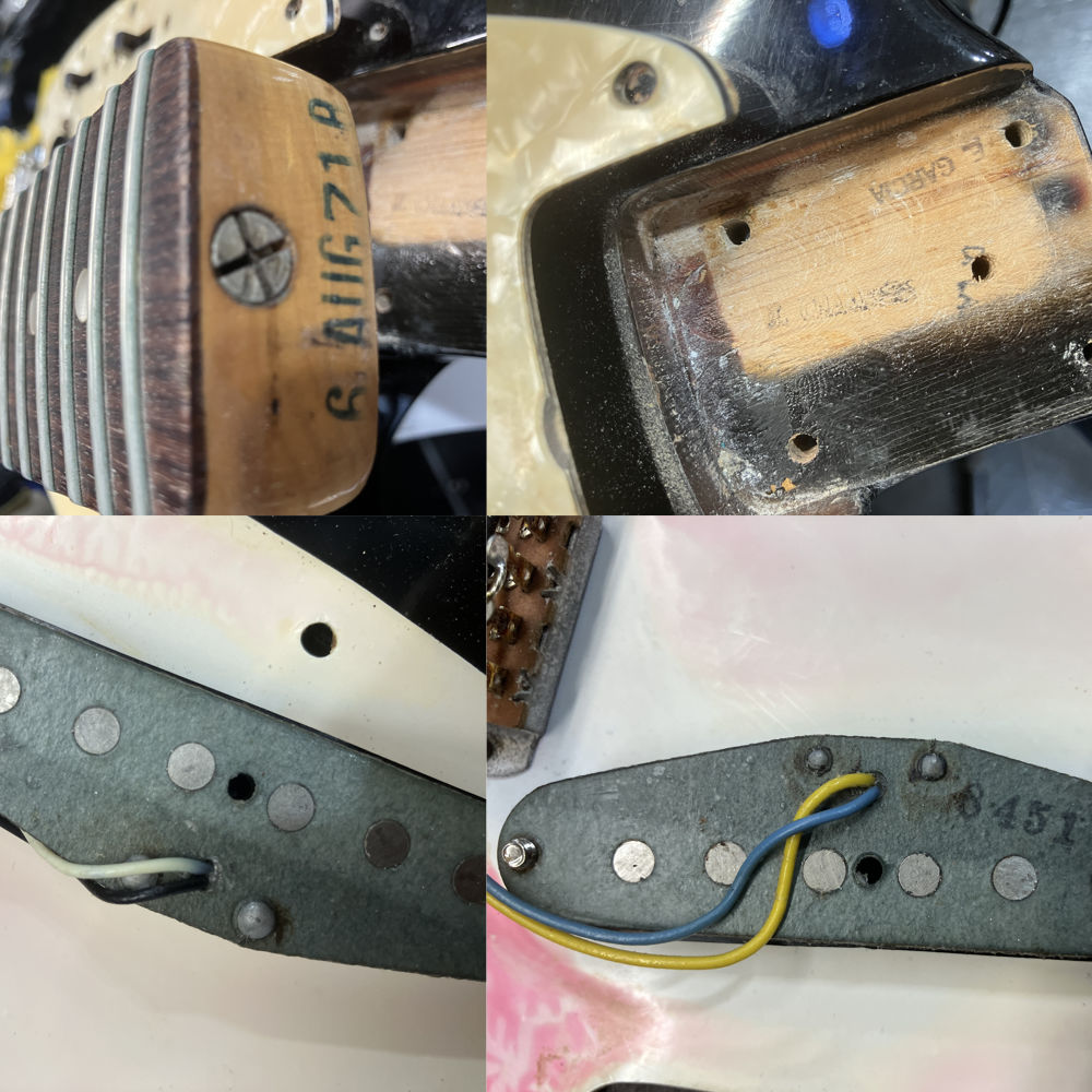 【中古】 エレキギター Fender USA Mustang Black 1971年製 フェンダー ムスタング ピックアップ