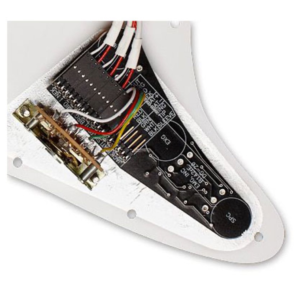 EMG DG20 （EMG-DG20） エレキギター用 アクティブ シングルピックアップ ピックガードセット 配線