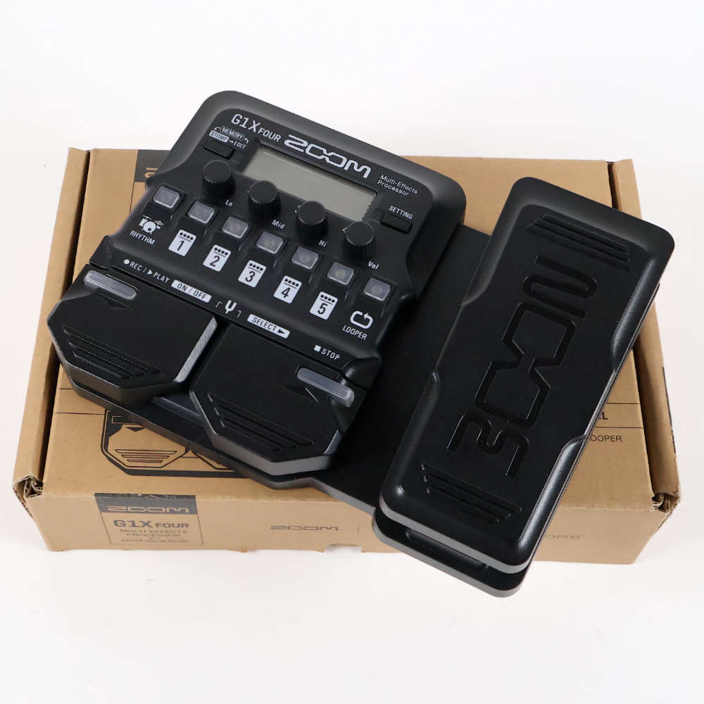 【中古】 ギターマルチエフェクター ZOOM G1X FOUR