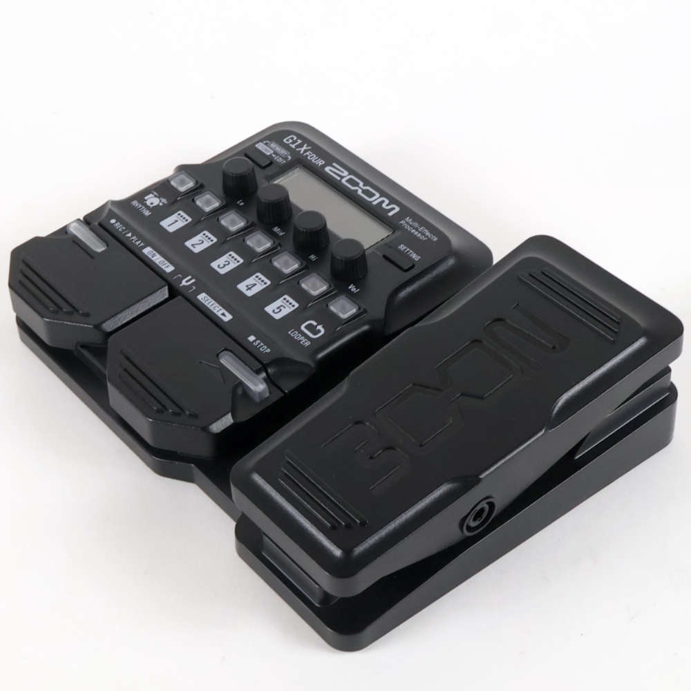 【中古】 ギターマルチエフェクター ZOOM G1X FOUR 右サイド