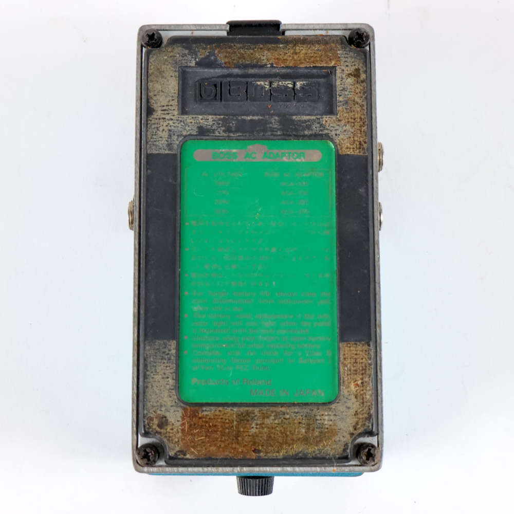 【中古】 コーラス エフェクター BOSS CE-3 Chorus Made in JAPAN ギターエフェクター 裏面