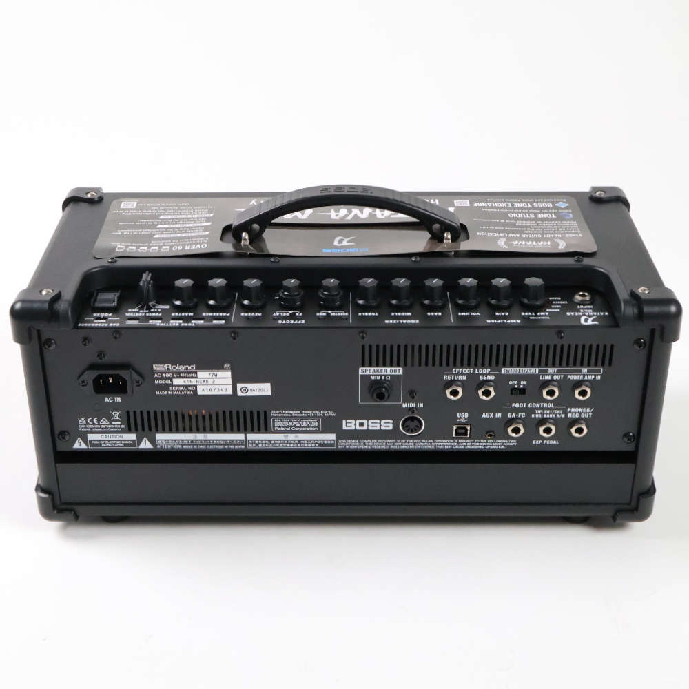 【中古】 ギターアンプヘッド BOSS KTN-HEAD 2 KATANA-HEAD mkII 背面