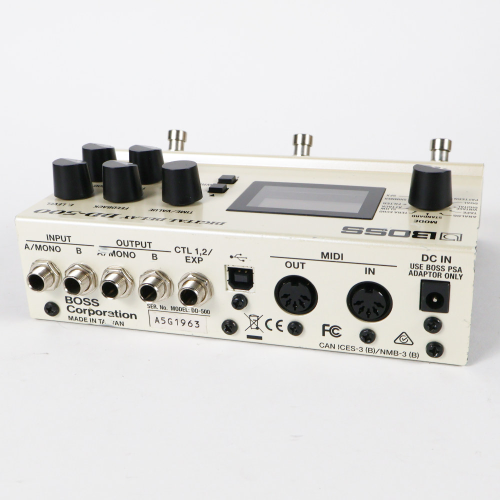 【中古】 ディレイ エフェクター BOSS DD-500 Digital Delay デジタルディレイ プラグイン