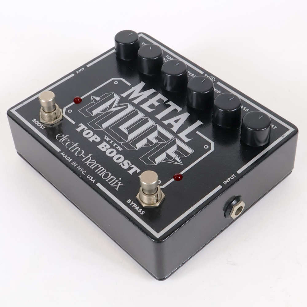 【中古】 ディストーション エフェクター ELECTRO-HARMONIX METAL MUFF ギターエフェクター 右サイド