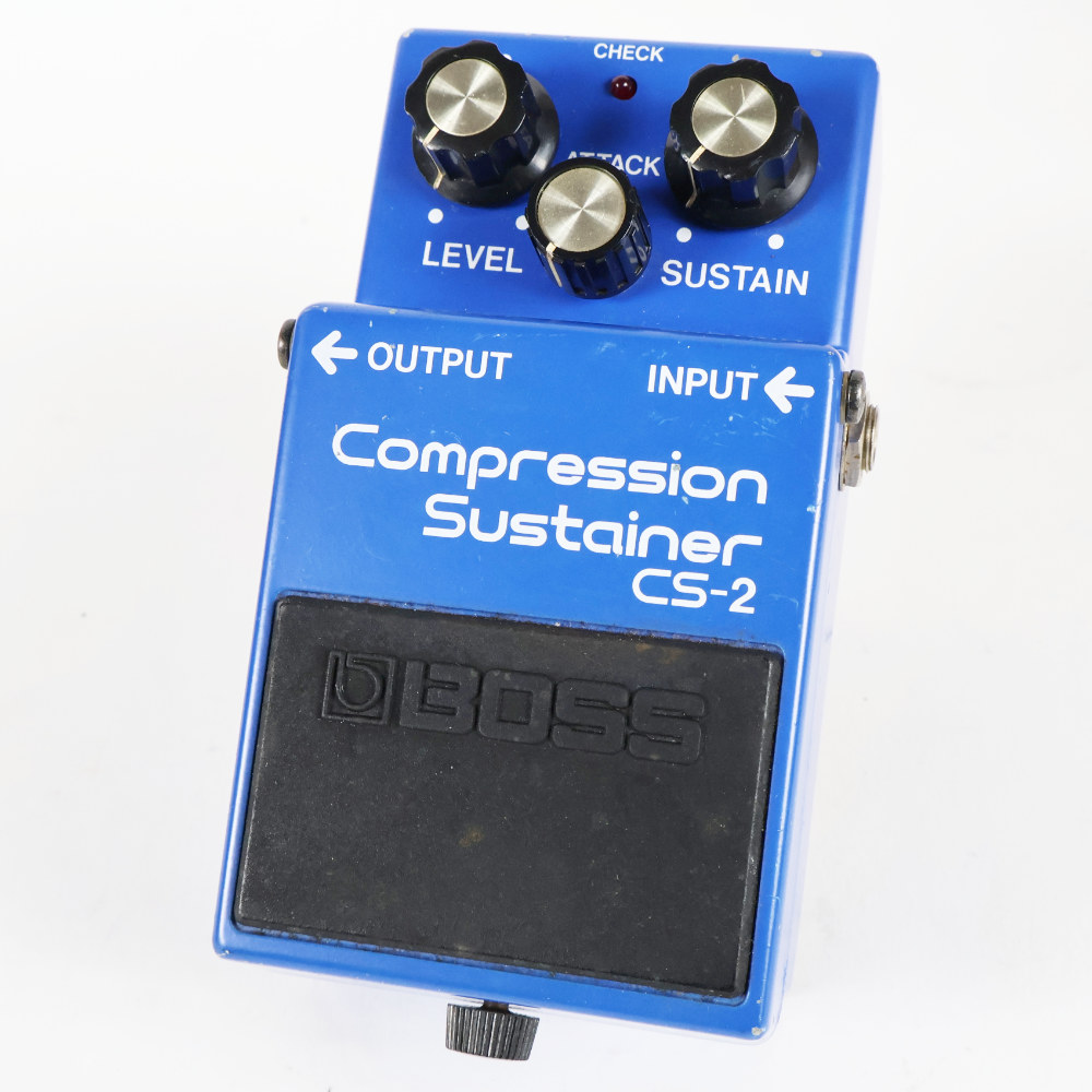 【中古】コンプレッサー エフェクター BOSS CS-2 Compression Sustainer Made in Japan ギターエフェクター