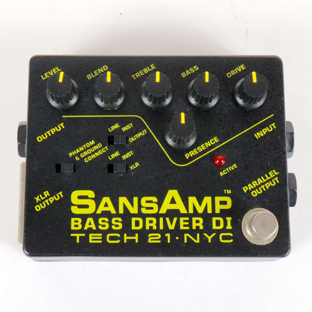 中古】サンズアンプ ベースドライバーDI TECH21 SansAmp BASS DRIVER
