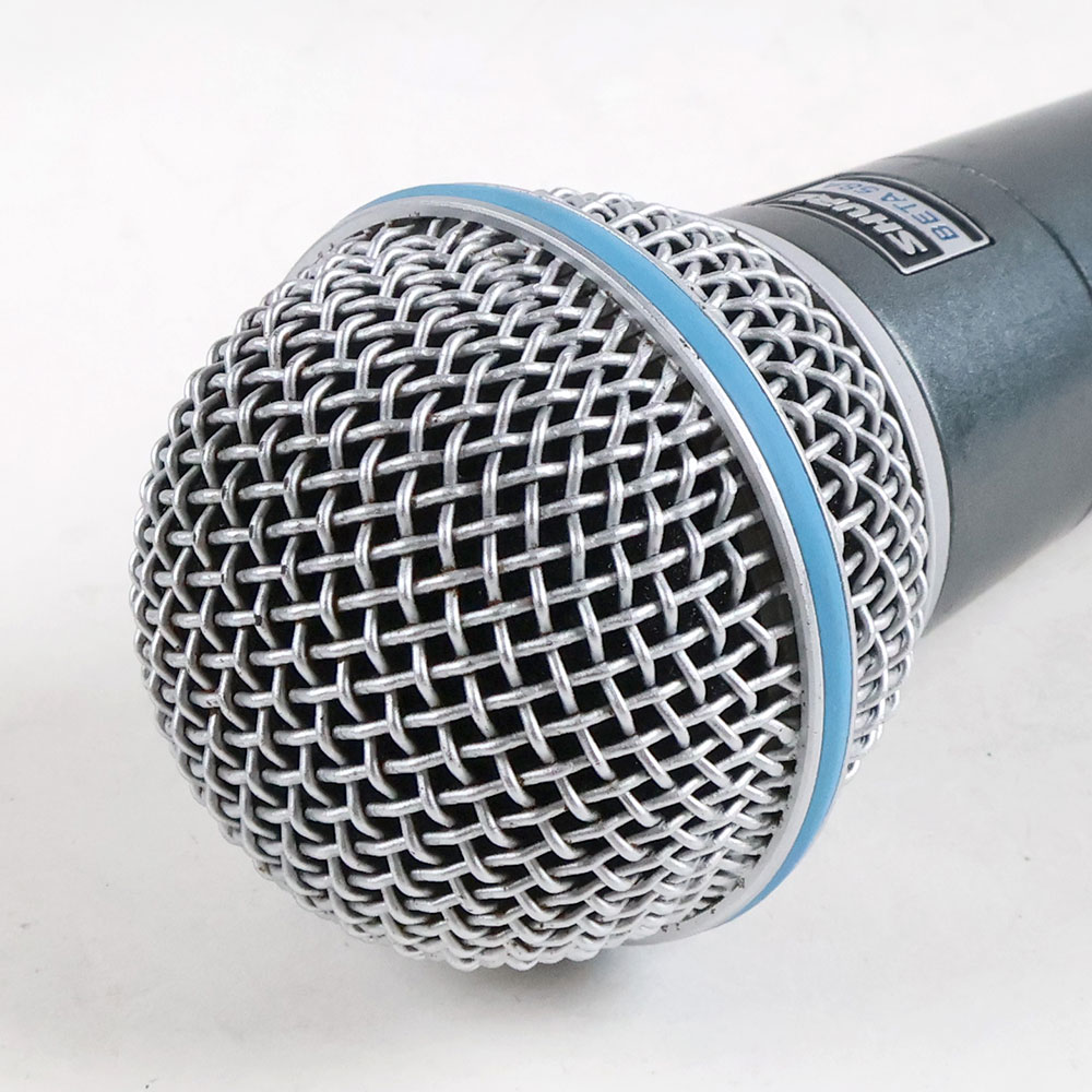 【中古】 マイク ダイナミックマイク シュアー SHURE BETA58A シュア マイクロフォン ベータゴッパ グリル