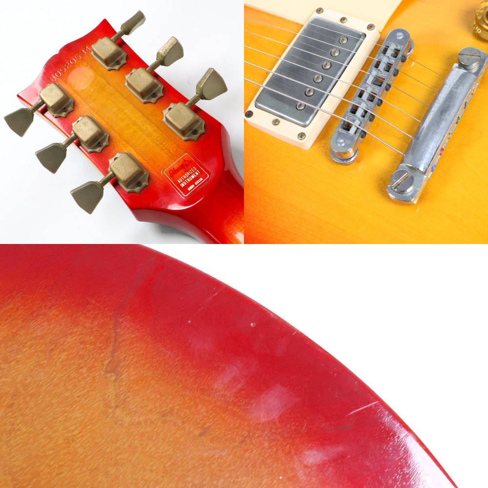 【中古】 エレキギター Gibson Les Paul Standard Cherry SunBurst 1980年製 ギブソン レスポールスタンダード 刻印ナンバードPAF ボディ傷