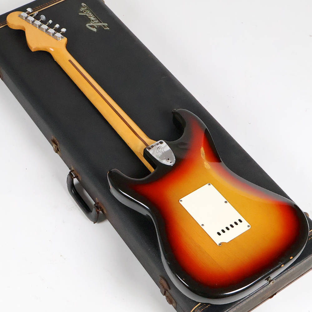 【中古】 Fender USA フェンダー STRATOCASTER Sunburst 1974年製 ストラトキャスター エレキギター ボディバック