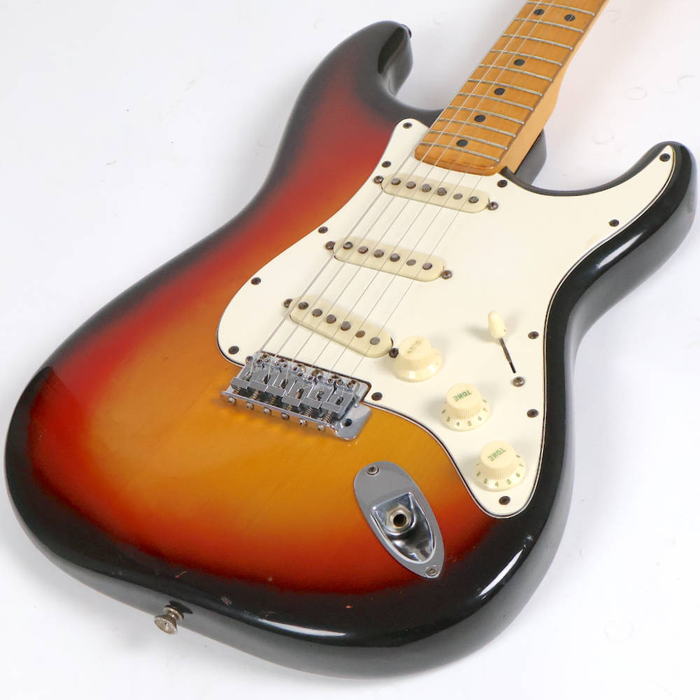 【中古】 Fender USA フェンダー STRATOCASTER Sunburst 1974年製 ストラトキャスター エレキギター トップ