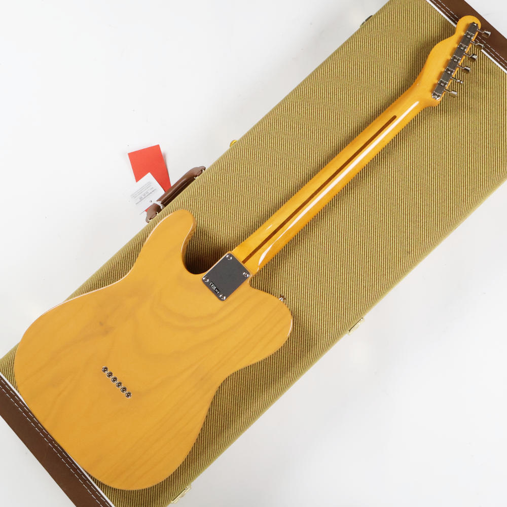 【中古】 エレキギター Fender American Vintage II 1951 Telecaster Maple Fingerboard Butterscotch Blonde 2025年製 美品 フェンダー アメリカンビンテージ2 テレキャスター バタースコッチブロンド ボディバック画像