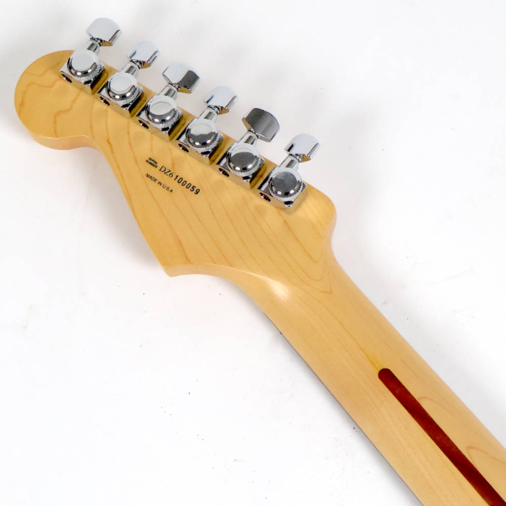 【中古】 Fender USA フェンダー American Deluxe Stratocaster ASH White Blonde 60th Anniversary 2006年製 ストラトキャスター エレキギター ヘッド裏