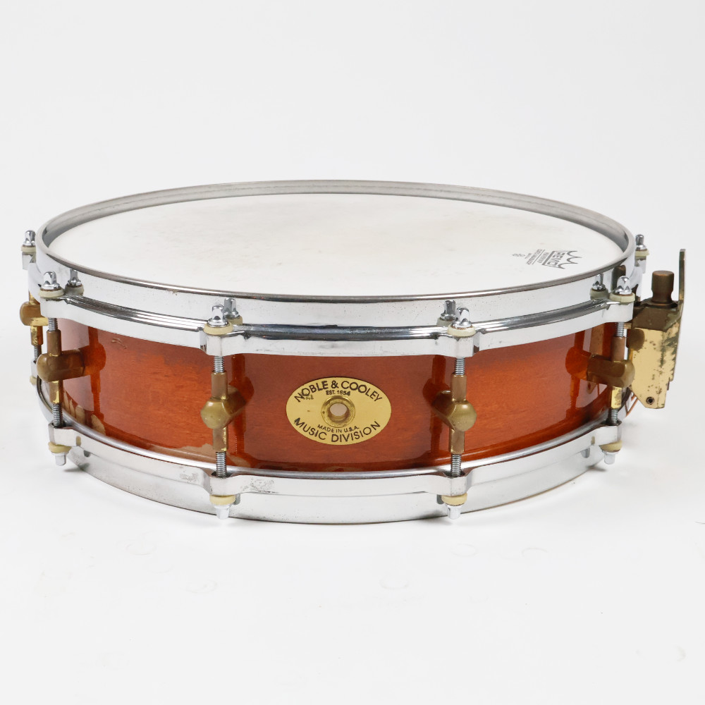 【中古】スネアドラム ノーブル＆クーリィ NOBLE & COOLEY Solid Shell Classic Series Maple Honey Maple 14×4