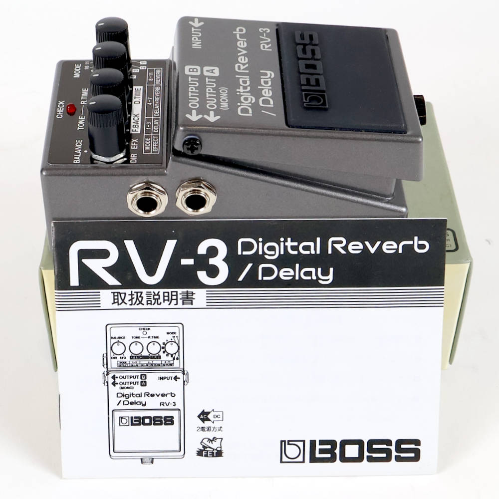 BOSS RV-3 デジタルリバーブ/ディレイ 【公式通販】