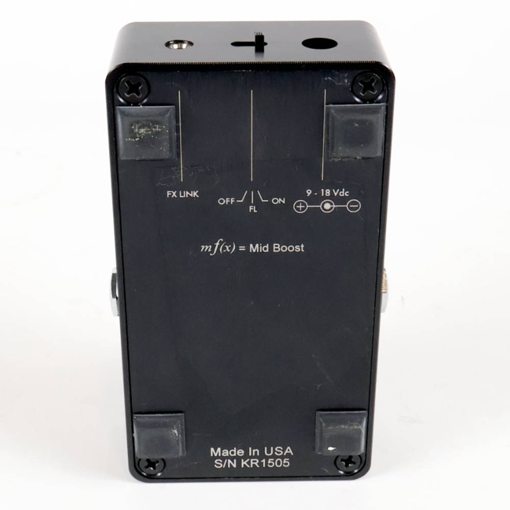 【中古】Suhr サー Koko Boost RE LOADED EVA MOD ブースター ギターエフェクター 裏面