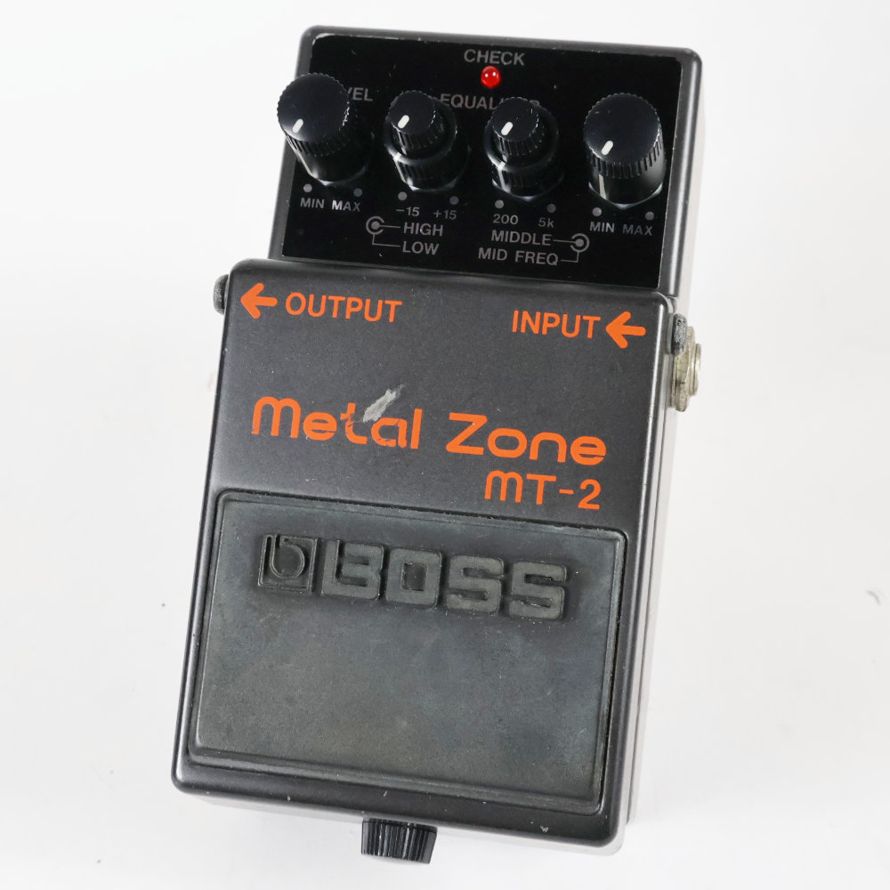 【中古】メタルゾーン エフェクター BOSS MT-2 Metal Zone ボス ギターエフェクター