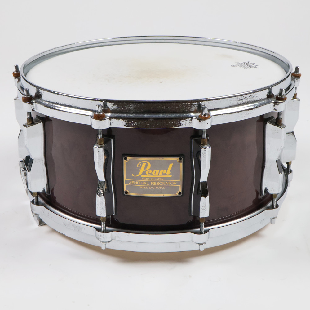 【中古】 スネアドラム パール Pearl ZENITHAL RESONATOR BIRDS EYE MAPLE 14x6.5