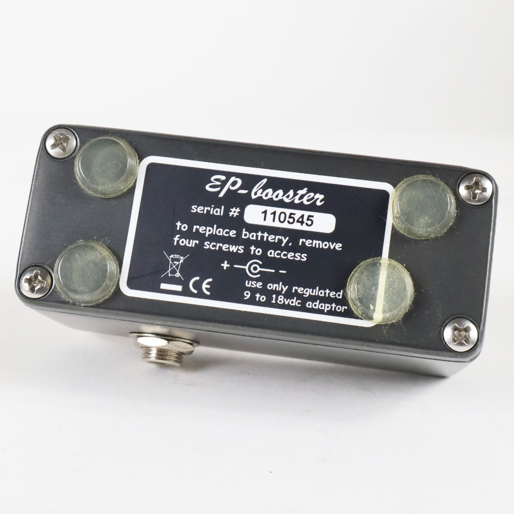 【中古】 ブースター Xotic EP Booster エキゾチック ギターエフェクター 本体画像 裏 