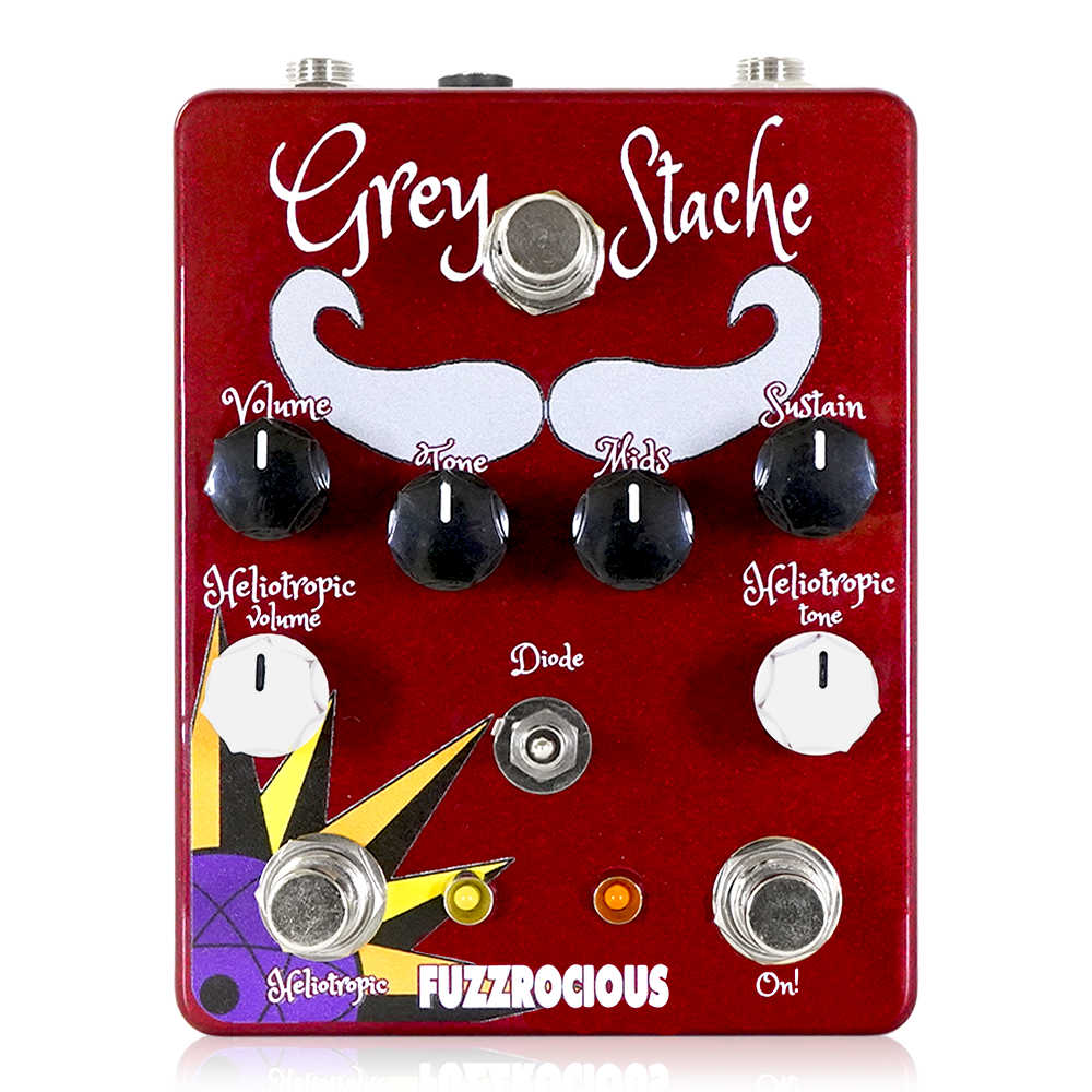 Fuzzrocious Pedals ファズロシャスペダルズ Grey Stache/Heliotropic ファズ ギターエフェクター