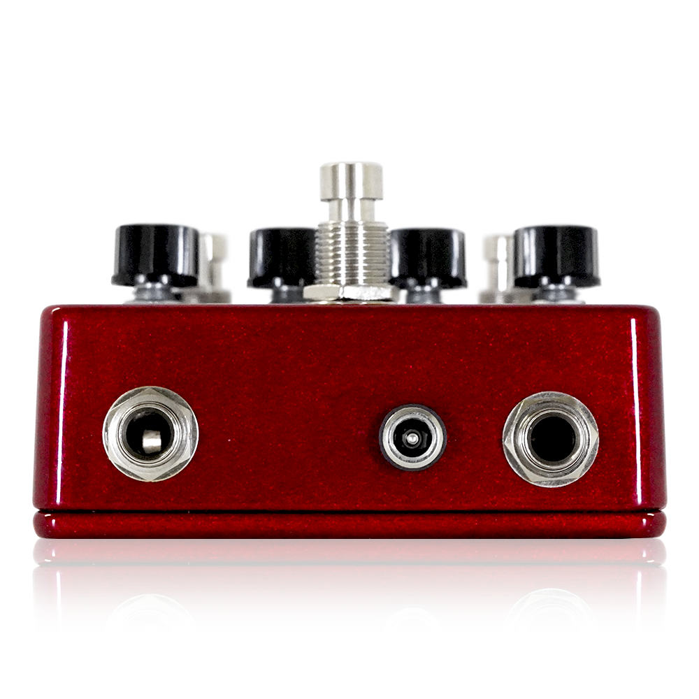 Fuzzrocious Pedals ファズロシャスペダルズ Grey Stache/Heliotropic ファズ ギターエフェクター リア画像