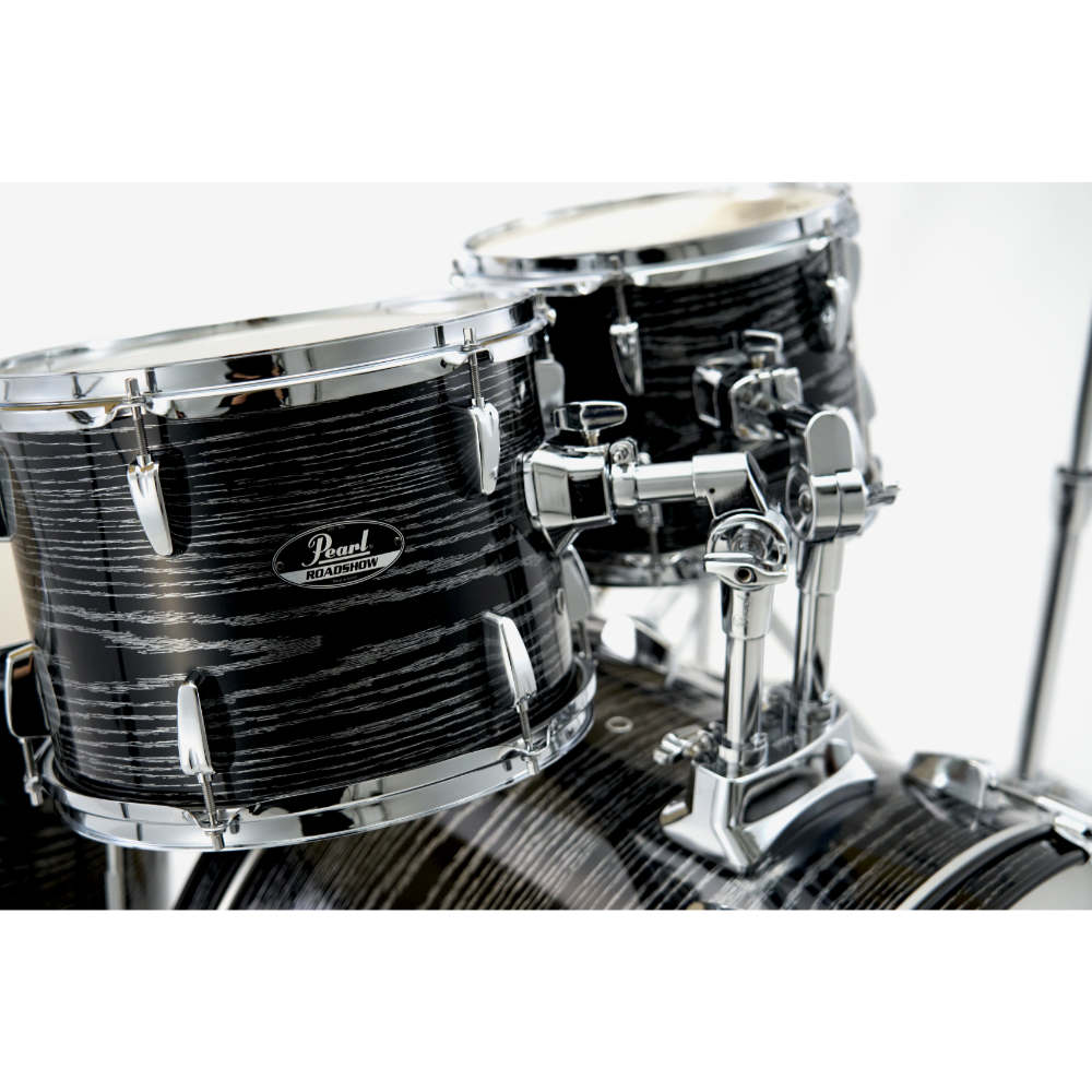 Pearl パール RS525SCWN/CN #801 Midnight Chrome Vortex Roadshow スタンダードサイズ ドラムセット 限定カラー タム画像2