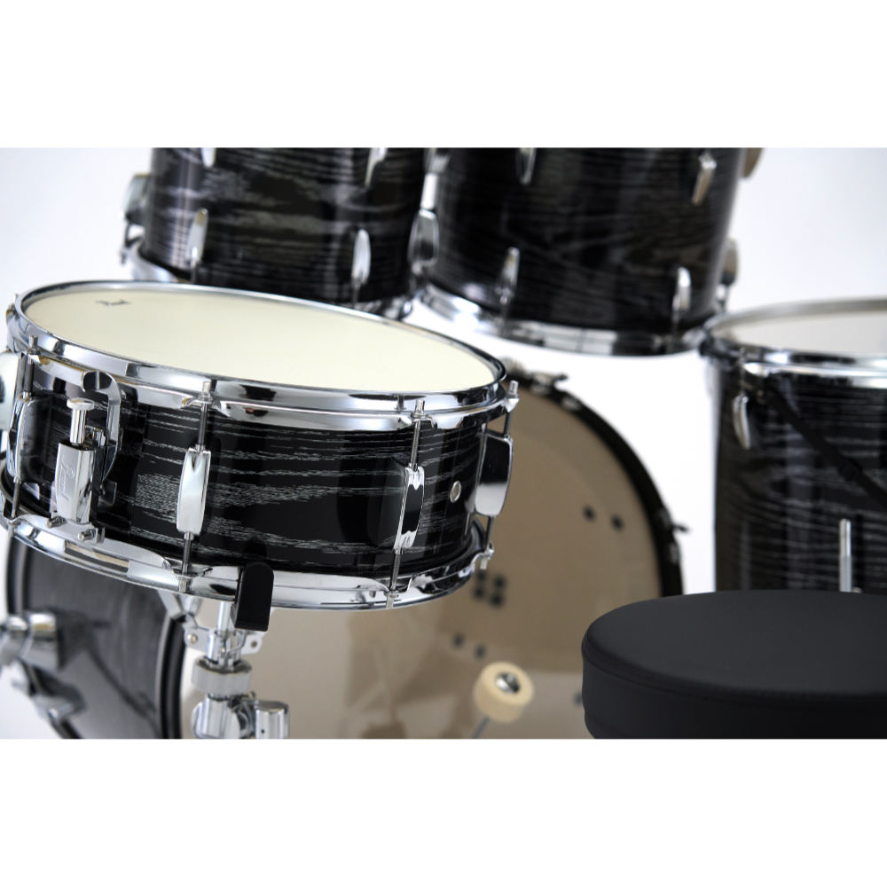 Pearl パール RS525SCWN/C-2CSN #801 Midnight Chrome Vortex Roadshow スタンダードサイズ ドラムセット 限定カラー スネア画像1