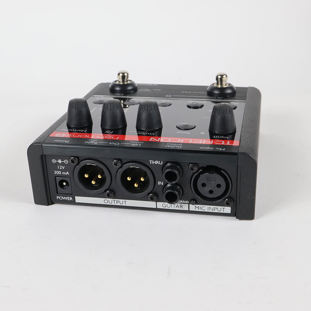 【中古】 ボーカル用エフェクター TC HELICON harmony G 背面
