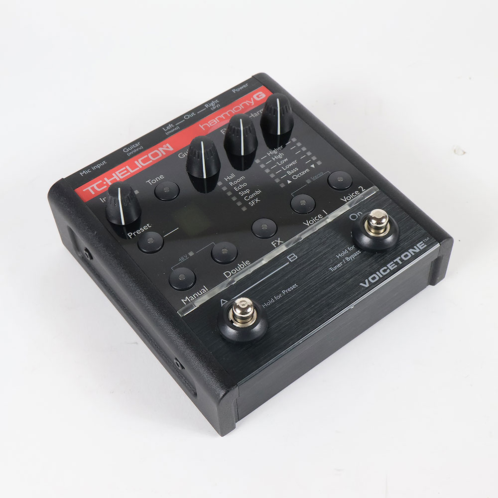【中古】 ボーカル用エフェクター TC HELICON harmony G 全体
