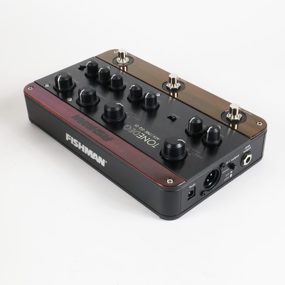 【中古】 Fishman ToneDEQ Preamp EQ プリアンプ 側面