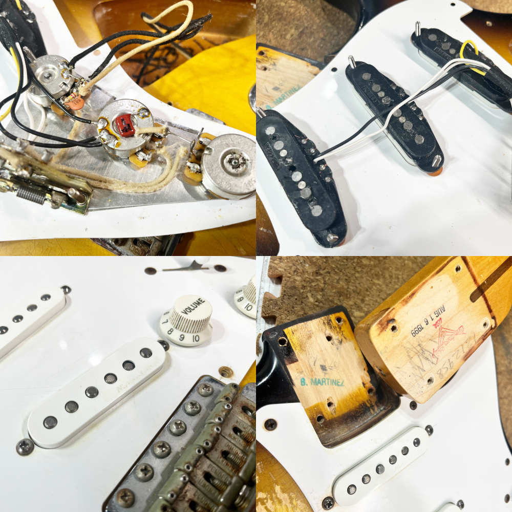 【中古】 エレキギター Fender Custom Shop 1956 Stratocaster Closet Classic Mod. 1999年製 Vintage Noiselessピックアップへ交換 プライベートレリック ヘビーレリック風 フェンダー ストラトキャスター PU