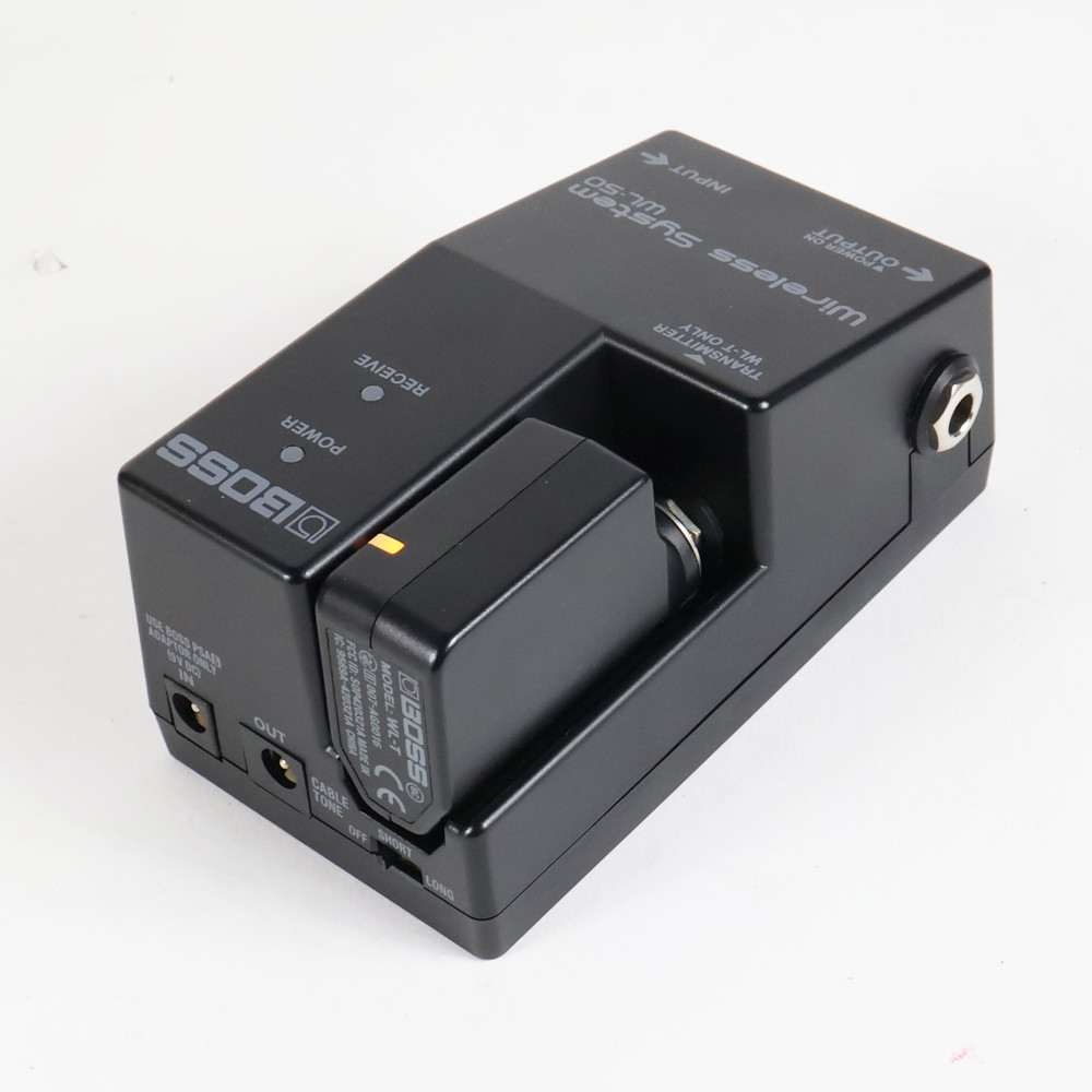【中古】 ギターワイヤレス BOSS WL-50 Wireless System ギターワイヤレスシステム アングル