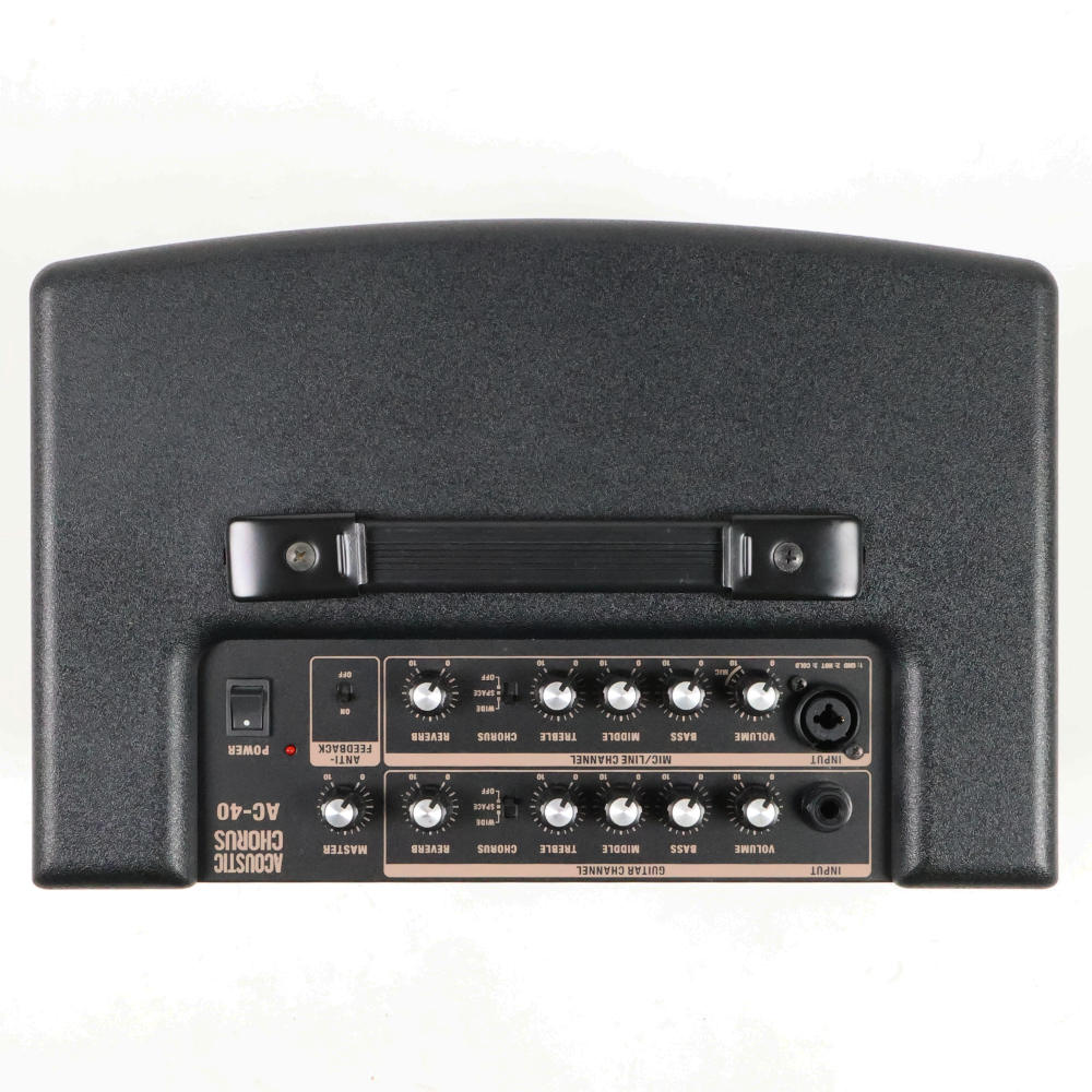 【中古】 アコースティックアンプ ROLAND AC-40 ローランド アコースティックギター用アンプ アコギアンプ コントロール