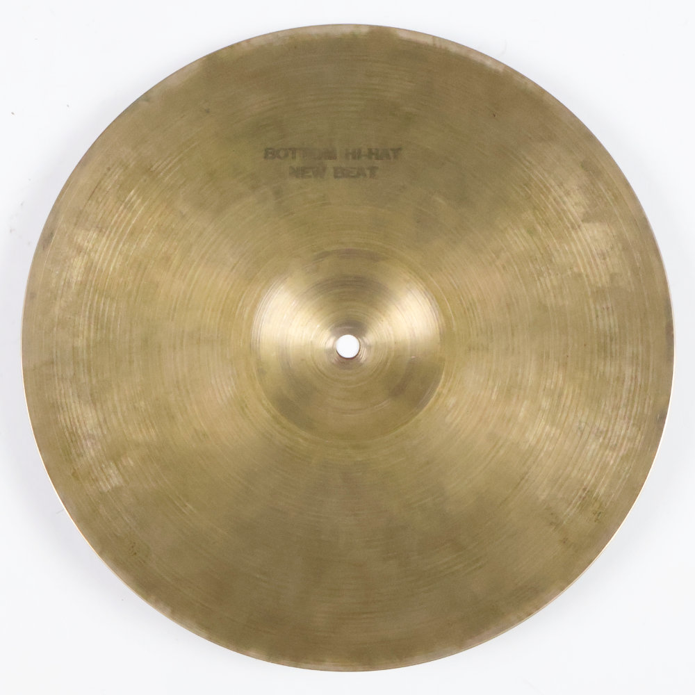 【中古】 ボトムのみ ハイハットシンバル ジルジャン ZILDJIAN A Zildjian NEW BEAT HIHAT BOTTOM 14インチ 本体画像 裏