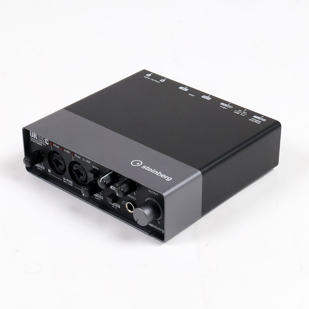 【中古】 オーディオインターフェイス Steinberg UR22C スタインバーグ USBオーディオインターフェース 全体