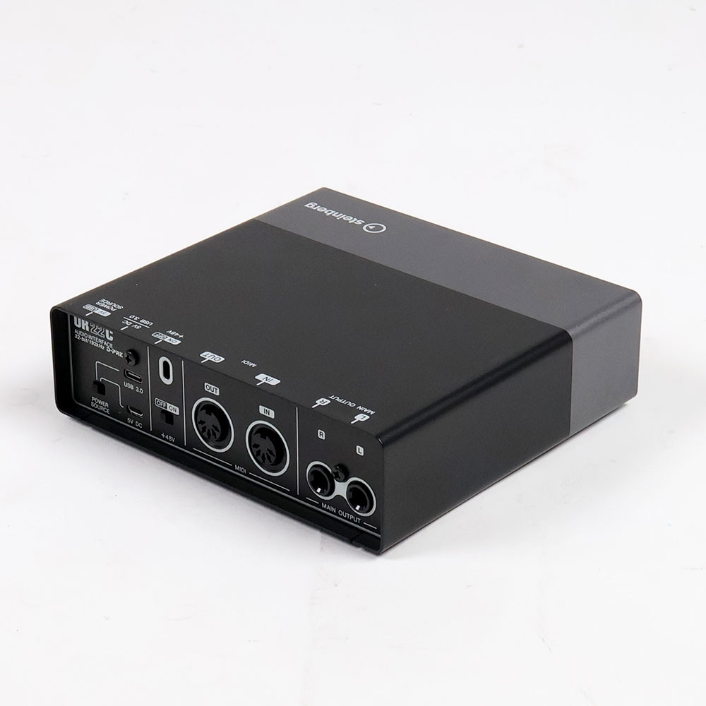 【中古】 オーディオインターフェイス Steinberg UR22C スタインバーグ USBオーディオインターフェース 全体