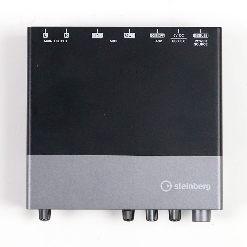 【中古】 オーディオインターフェイス Steinberg UR22C スタインバーグ USBオーディオインターフェース 上面