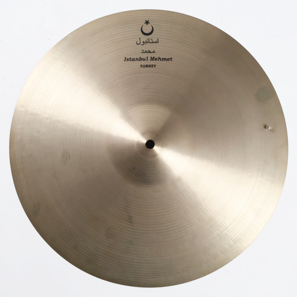 【中古】 リベット付きクラッシュシンバル イスタンブール メメット istanbul Mehmet Nostalgia CRASH 16インチ