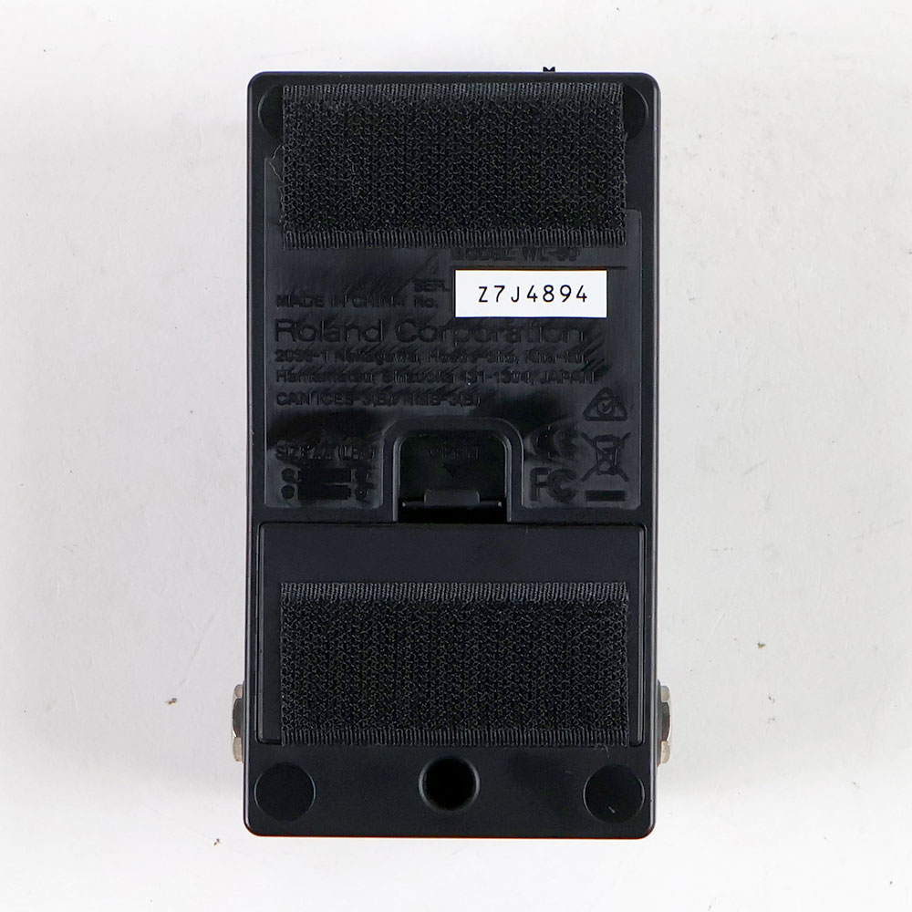 【中古】 ギターワイヤレス BOSS WL-50 Wireless System ギターワイヤレスシステム 裏面