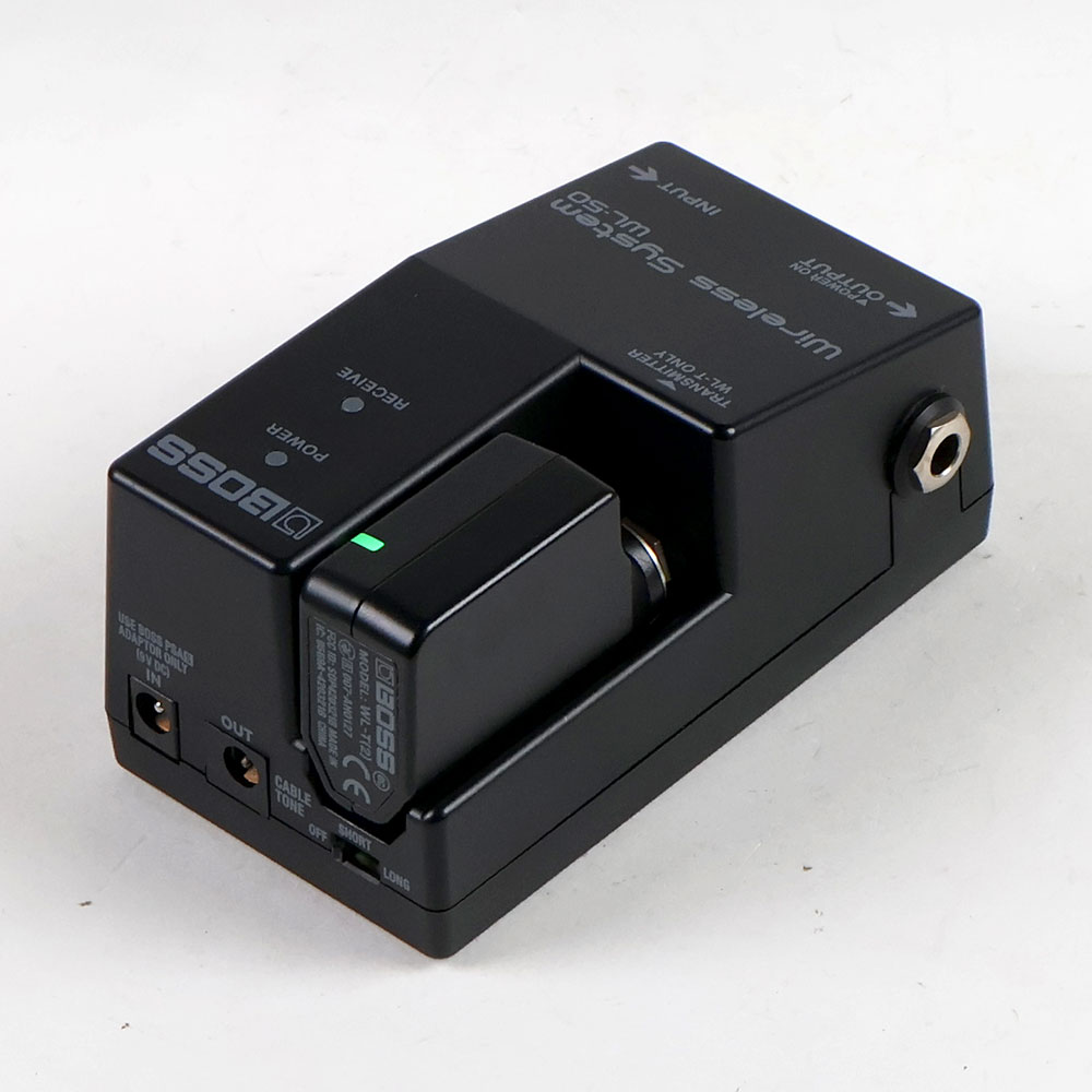 【中古】 ギターワイヤレス BOSS WL-50 Wireless System ギターワイヤレスシステム 全体