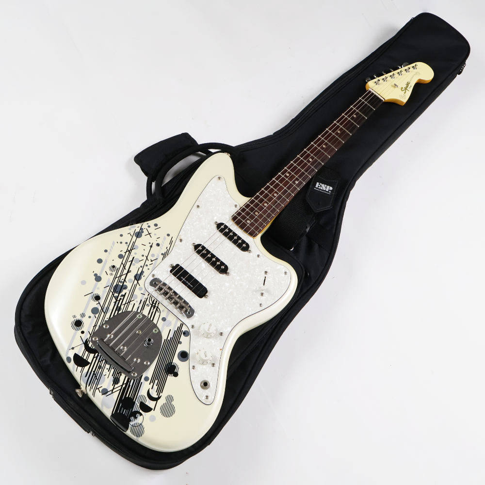 【中古】 Squier by Fender MAMI Jazzmaster PWT 2016年製 Scandal Mami Signature スクワイヤー スキャンダル マミモデル ジャズマスター